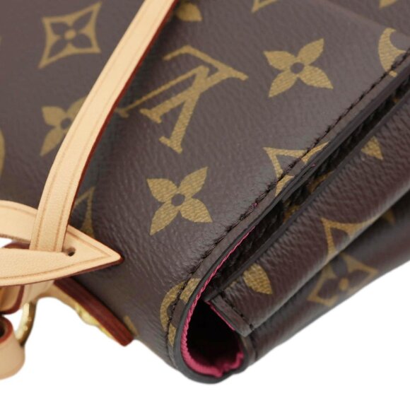 Louis Vuitton  Cluny BB Monogram Canvas Crossbody Bag Brown - Picture 7 of 13
